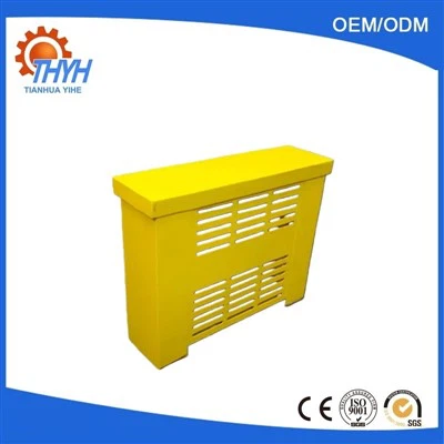 Alumīnija metāla siltuma izkliedes vāka apvalks