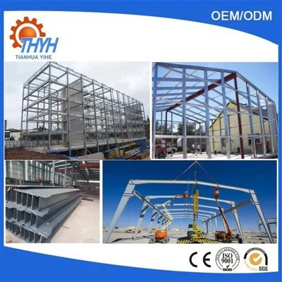 Smaga, liela, liekta metināta tērauda rāmja izgatavošana